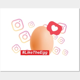 Instagram egg Posters and Art